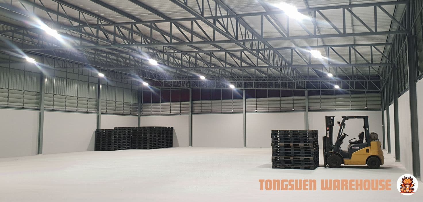 รูปภาพโกดังเก็บสินค้า ขนาด 500 ตรม สำหรับ เหมาะสำหรับธุรกิจนำเข้า กระจายสินค้า และค้าส่ง ย่านลาดกระบัง หนองจอก ห่างจากสุวรรณภูมิ 20 นาที