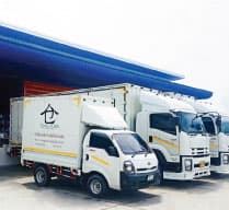 บริการรถกระบะและรถ 6 ล้อขนส่งสินค้า จากโกดังหนองจอกไปทั่วกรุงเทพฯ