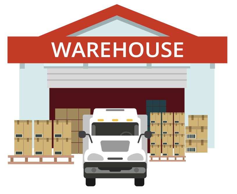 warehouse and transport