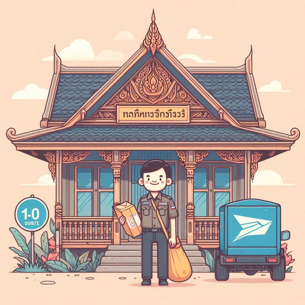การเช็คพัสดุไปรษณีย์ในประเทศไทย: วิธีการส่งแบบธรรมดา